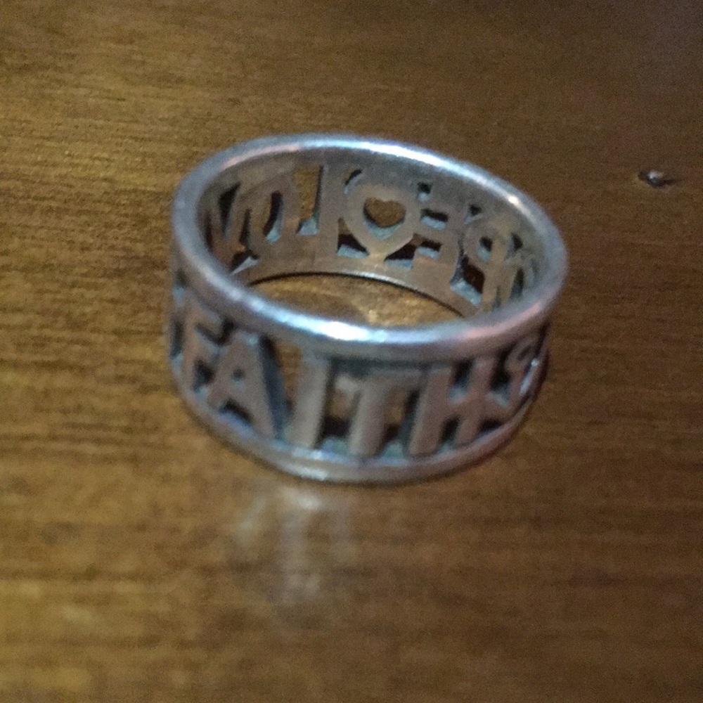 Faith Hope Love Ring